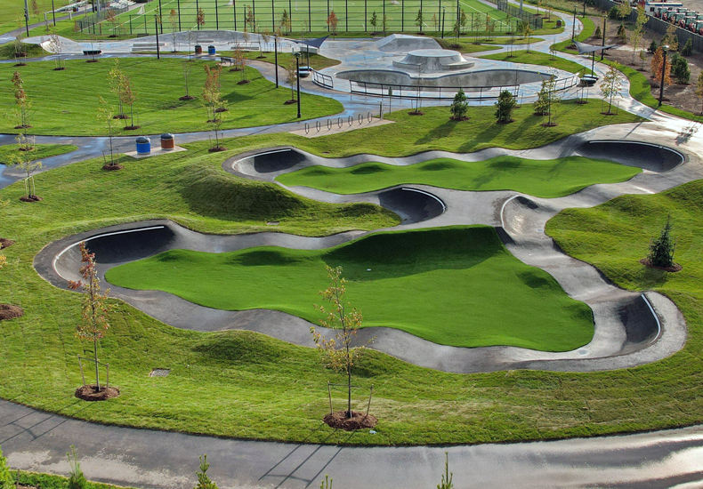 Sixteen Mile Skateboard Park and Pump Track