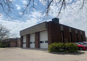 Exterior of the Old Fire Hall building downtown Oakville.