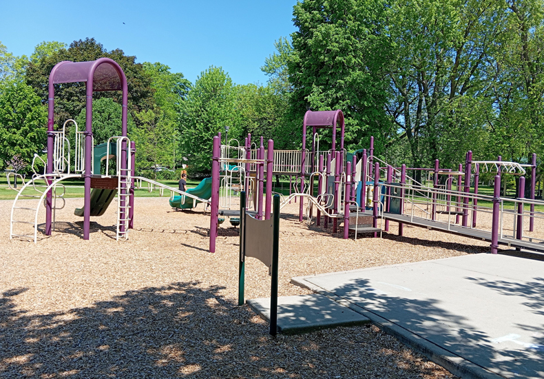 Coronation Park Senior Playground, alternate angle