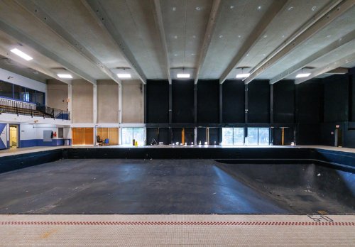 Centennial Pool - Side view. Photo credit: Adam Pulicicchio Photography