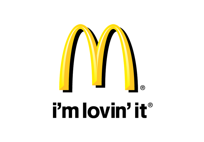 McDonalds logo and 