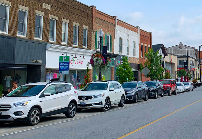 Paid Street Parking