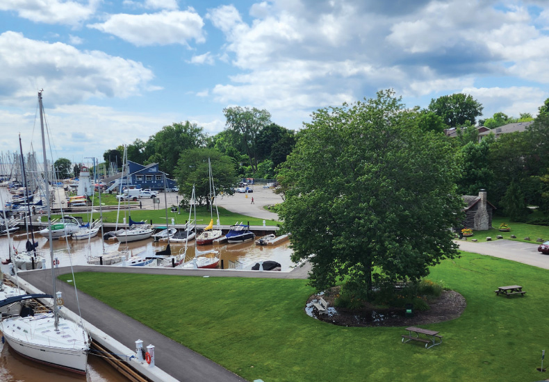 Shipyard Park and Oakville Harbour